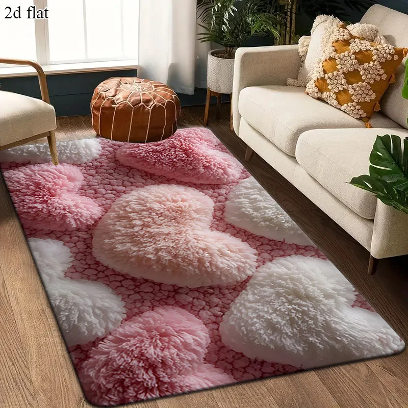 Runner rug showing its non-slip backing detail