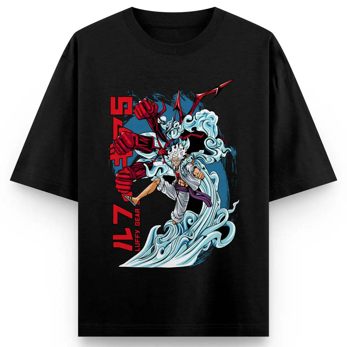 Novo riman europa e américa uma peça derivados de animação moda puro algodão impressão masculino e feminino o mesmo estilo