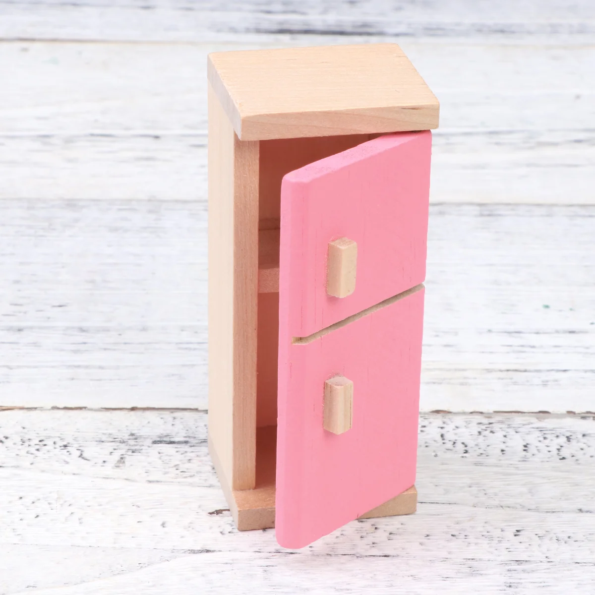 Poppenhuis Meubels Minikoelkasten Restaurant Set Poppenhuis Speelgoed Bamboe DIY Rekwisieten