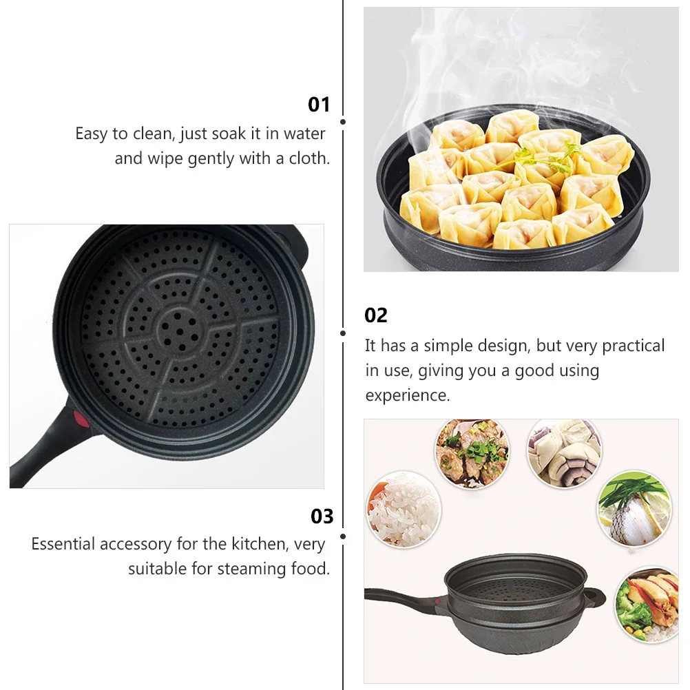 

Steamer Rack Steaming Stand For Kitchen Non-Stick Cookware Accessory Fish Vegetables Seafood Tamale Steamer