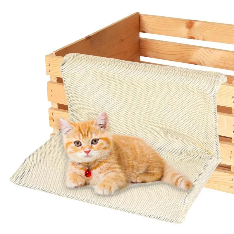 

Foldable Cat Hammock Soft Perch Sturdy Seat For Comfortable Sleep Easy To Adjust Window Bed Comfortable Pet Supplies Accessories