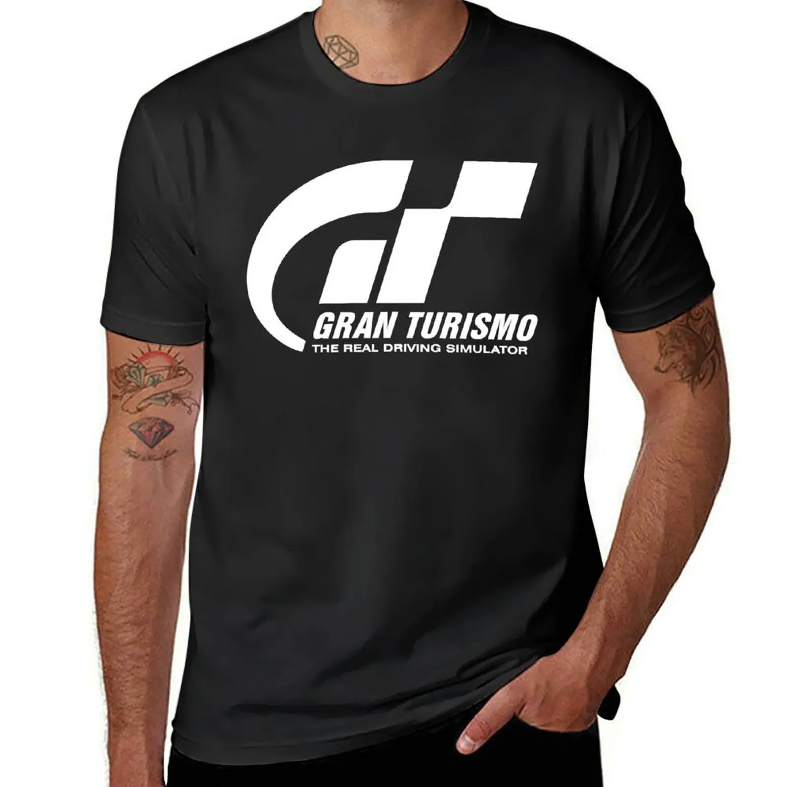 

Gran turismo T-Shirt summer clothes plus size tops vintage clothes mens graphic t-shirts funny