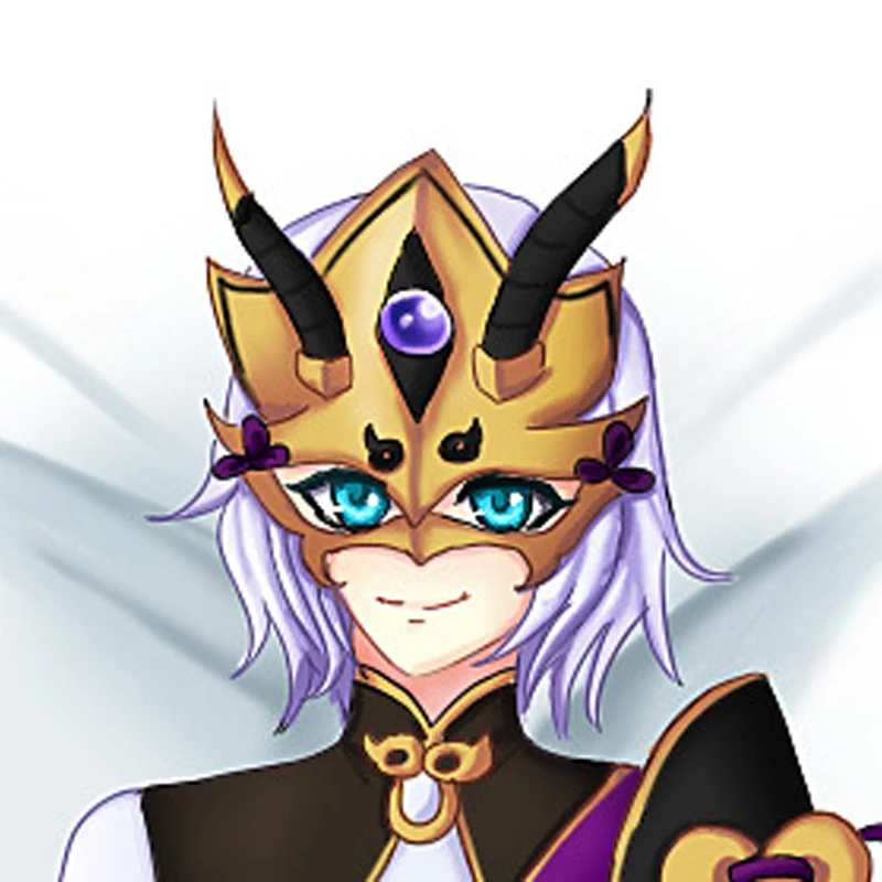 

New Pattern Dakimakura Anime Lanling Wang Double-sided Print Life-size Body Pillow Cover Bedding Gifts