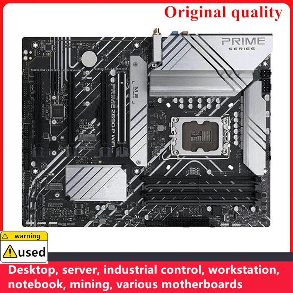 For PRIME Z690-P WIFI Motherboards LGA 1700 DDR5 128GB ATX For Intel Z690 Desktop Mainboard M.2 NVME SATA III USB3.0