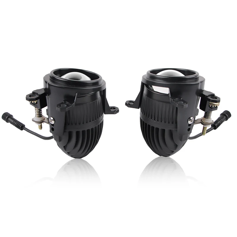 Dla Toyota 2.0 Inch Mini Projector Lens Bi LED Fog Lamp CSP Chip Yellow Light 3000K Led Fog Light Headlight — zdjęcie 7