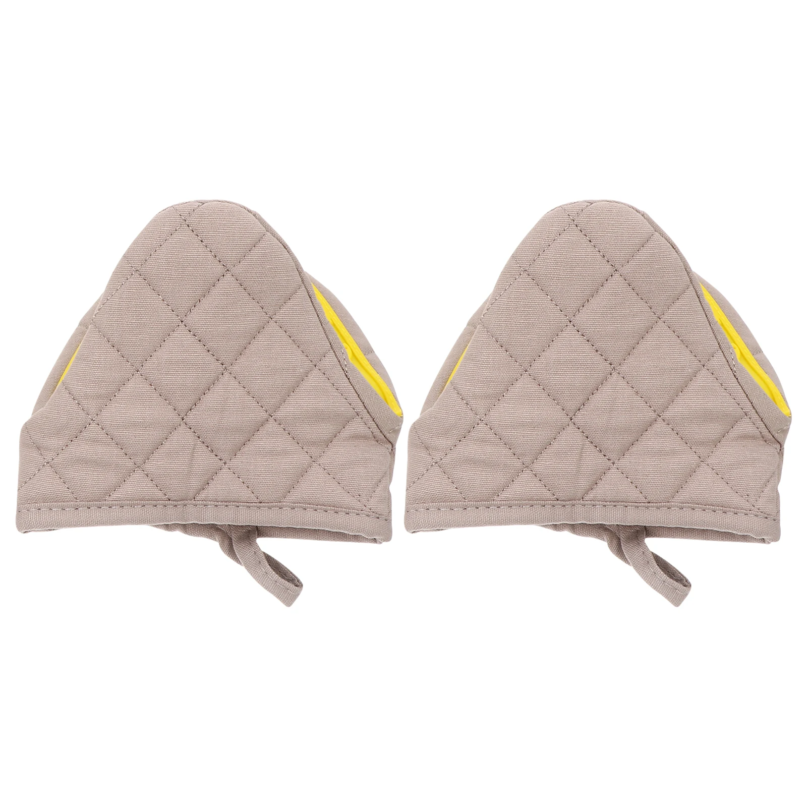 

2pcs Silicone Insulated Gloves Heat Resistant Oven Mitts Non-Deform Cooking Pot Holder Kitchen Supply Anti-Slip Thermal For
