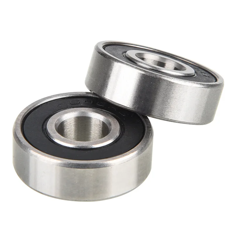 

High Quality Low Noise Carbon Steel Micro Motor Bearing 608ZZ/2RS Deep Groove GCR15 Ball Roller with Steel Cage