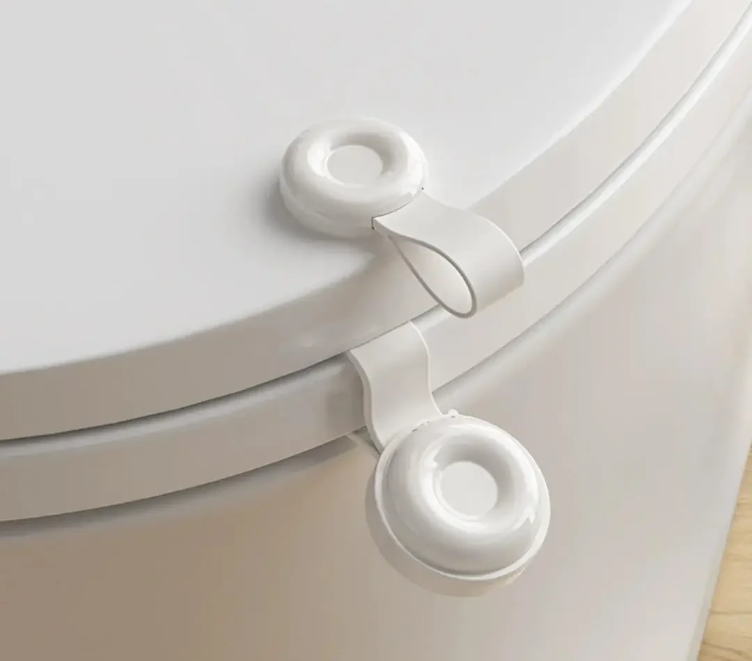 

Toilet Seat Cover & Cushion Handle Kit, Easy Operate, Aesthetically Pleasing, Long-term Use