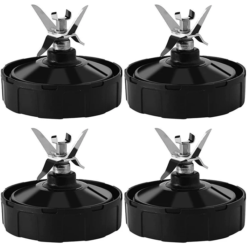 4X para montaje de piezas de repuesto de licuadora Ninja 7 aletas, piezas de taza de licuadora de hoja extractora para BL451 BL456