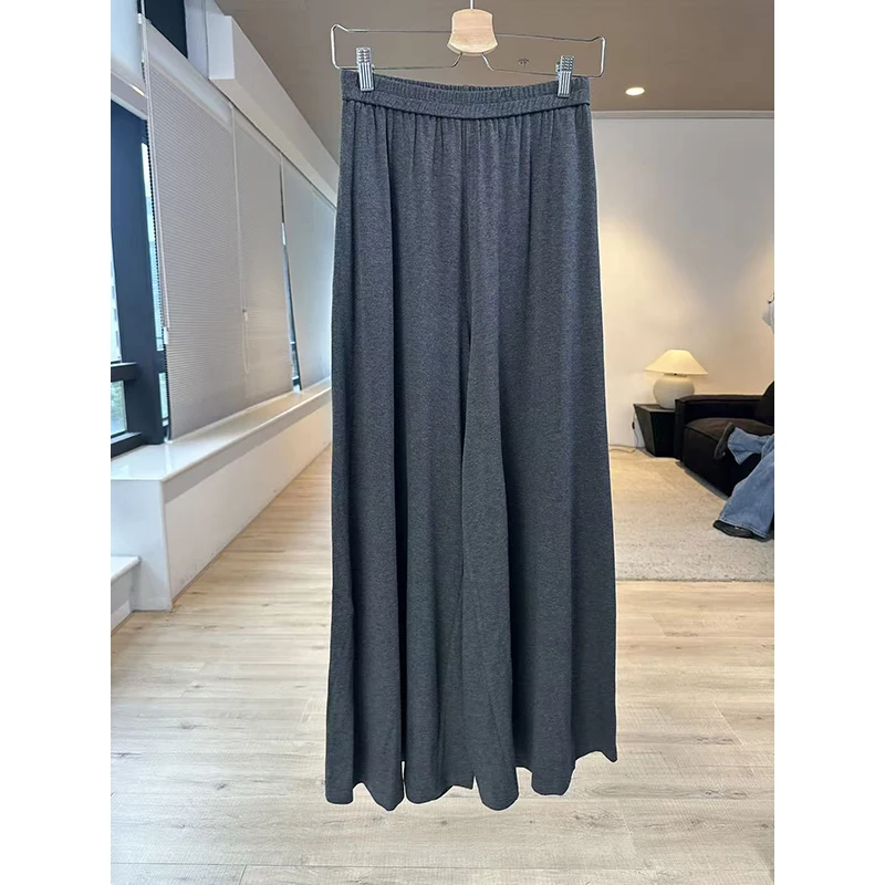 

Laid-back Loose Slimming Drapey Long Pants Casual Trousers High Waist Straight Leg Commute Style Ladies Fashion Spring 2026