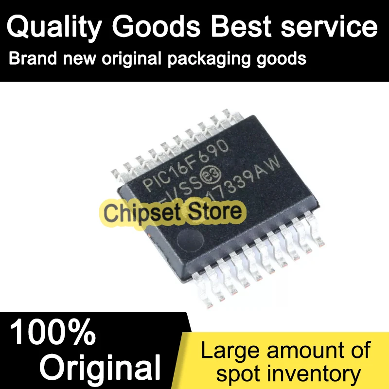 

PIC16F690-I/SS SOP 100% Brand new