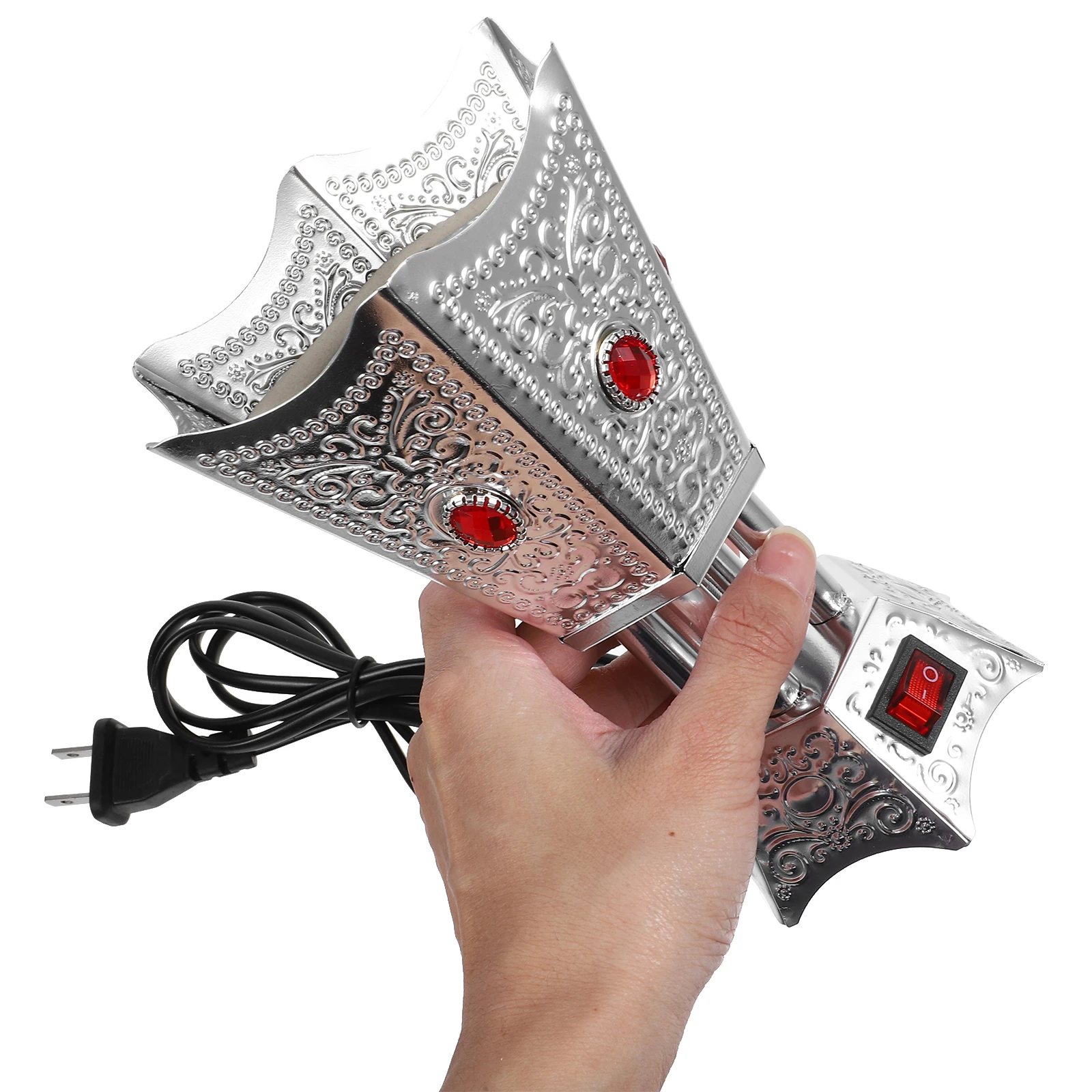 

Incense Holder Electric Censer Burner Desktop Table Centerpiece Bakhoor Plug Bukhoor Iron Middle East Style
