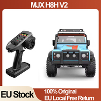 HYPER GO MJX H8H V2 FOC Brushless 1/8 RC Car PRO Climbing Vehicle 8CH Simulation Light Differential Lock APP Program RC Crawler