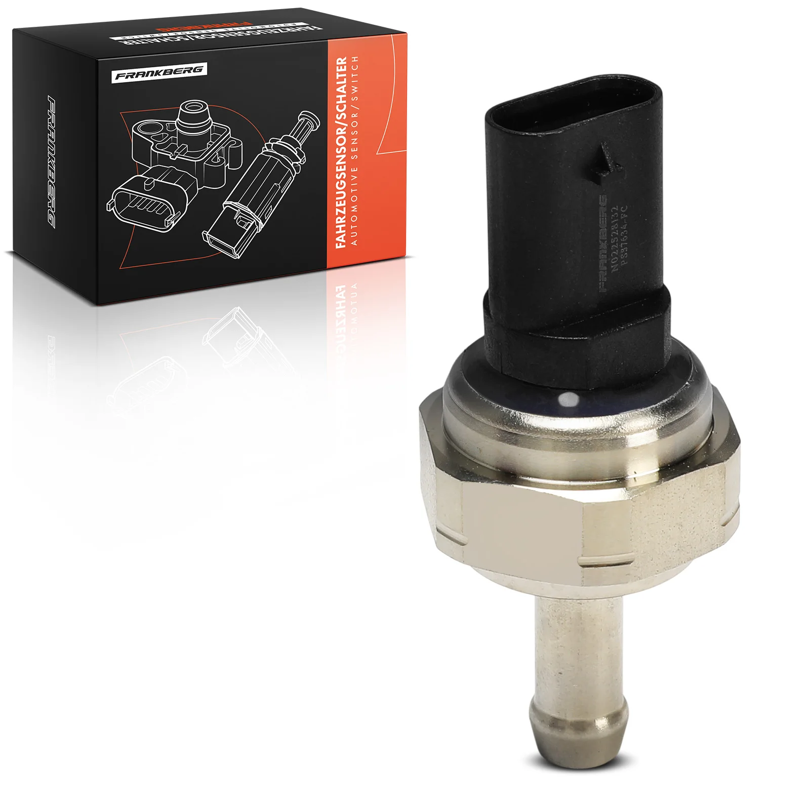 Frankberg 1x Uitlaatdruksensor voor BMW 1 Serie F20 X1 E84 X3 F25 X4 F26 X5 F15 F85 V20720157 8507634 250002 13628507634