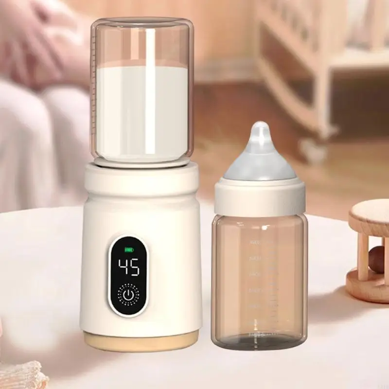 581F 4 Gear درجة حرارة قابلة للتعديل لتدفئة الزجاجات / محول جهاز تسخين حليب الأطفال مانع للتسرب