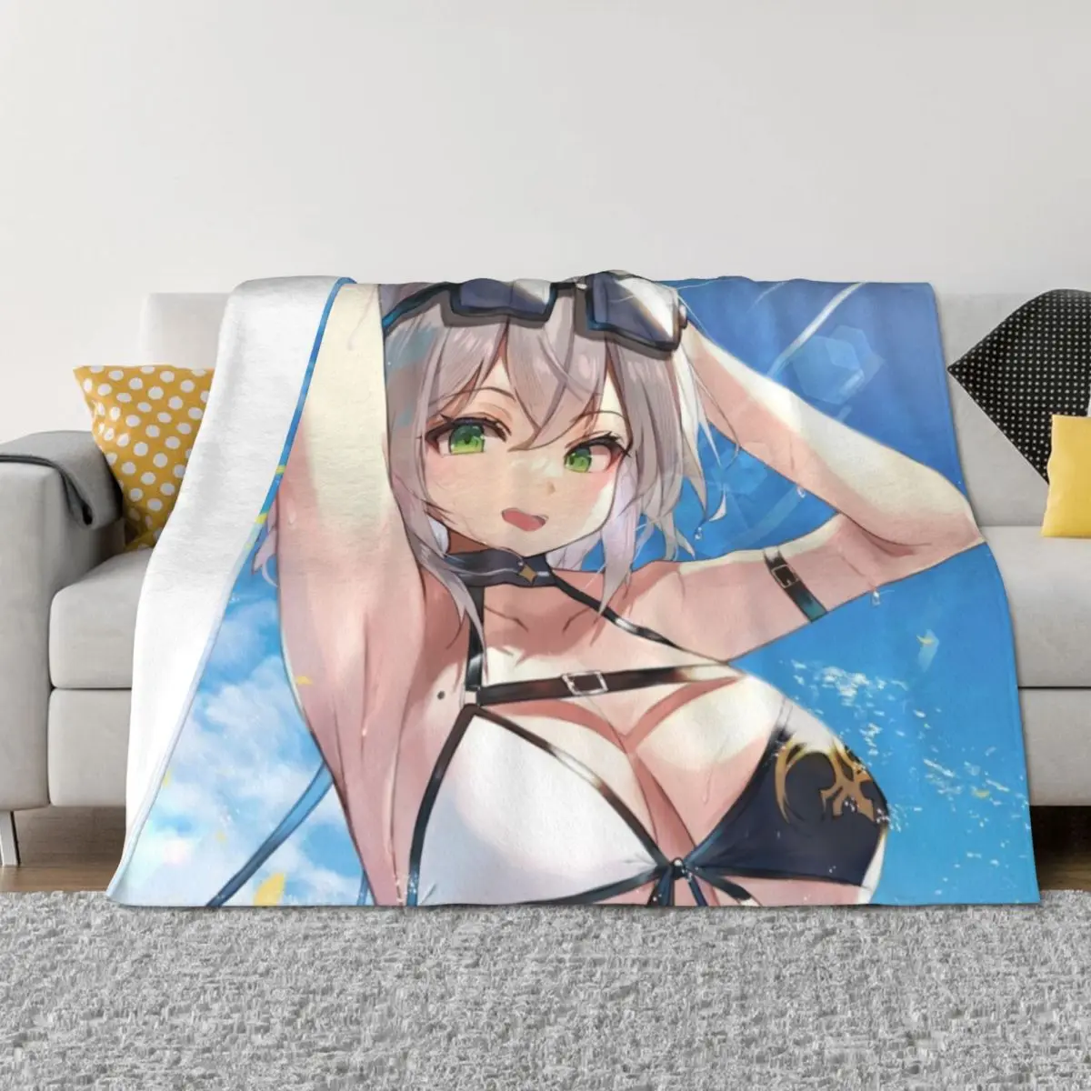 

Shirogane Noel with Sunshine Throw Blanket christmas decoration Soft Big Luxury Warm Blankets