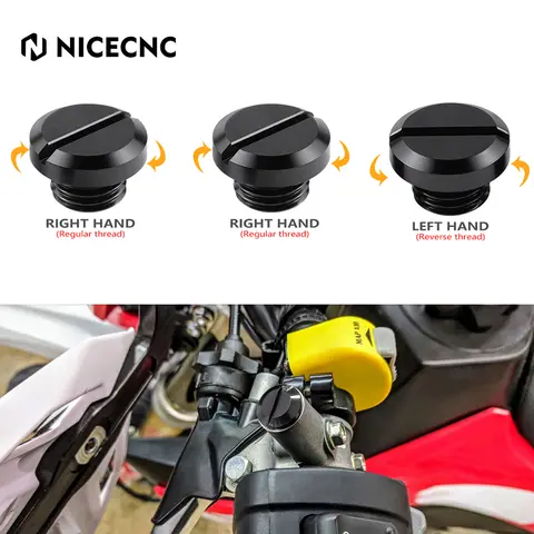 3 PCS Motorcycle Mirror Hole Plug Kit M10XP1.25 For Kawasaki Z650 Z750 Z800 Z900 /RS Z 900 RS CAFE Z1000 VERSES 1000 ER6N KLX125