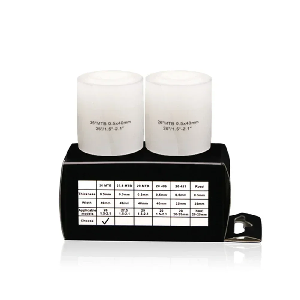 

2Rolls Bicycle Tire Liner Anti-Puncture Tape MTB Road Bike Inner Tube Pad Rim Liner 700C/20/26/27.5/29inch Anti-stab Tire Pads