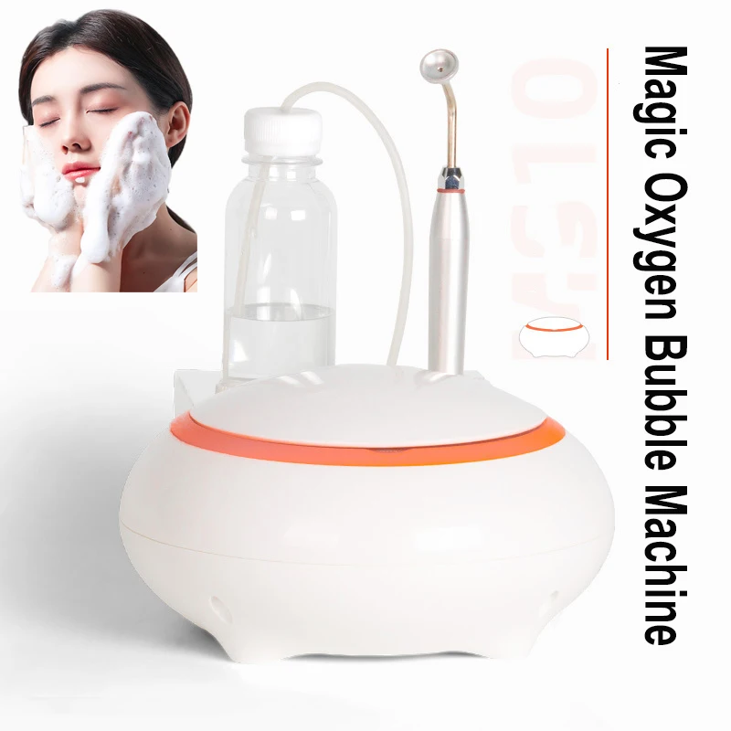 

2023 Magic Oxygen Bubble Machine Facial Deep Clean Tender White Skin Cleansing Mite Removal SPA Mousse Rejuvenation Beauty Salon