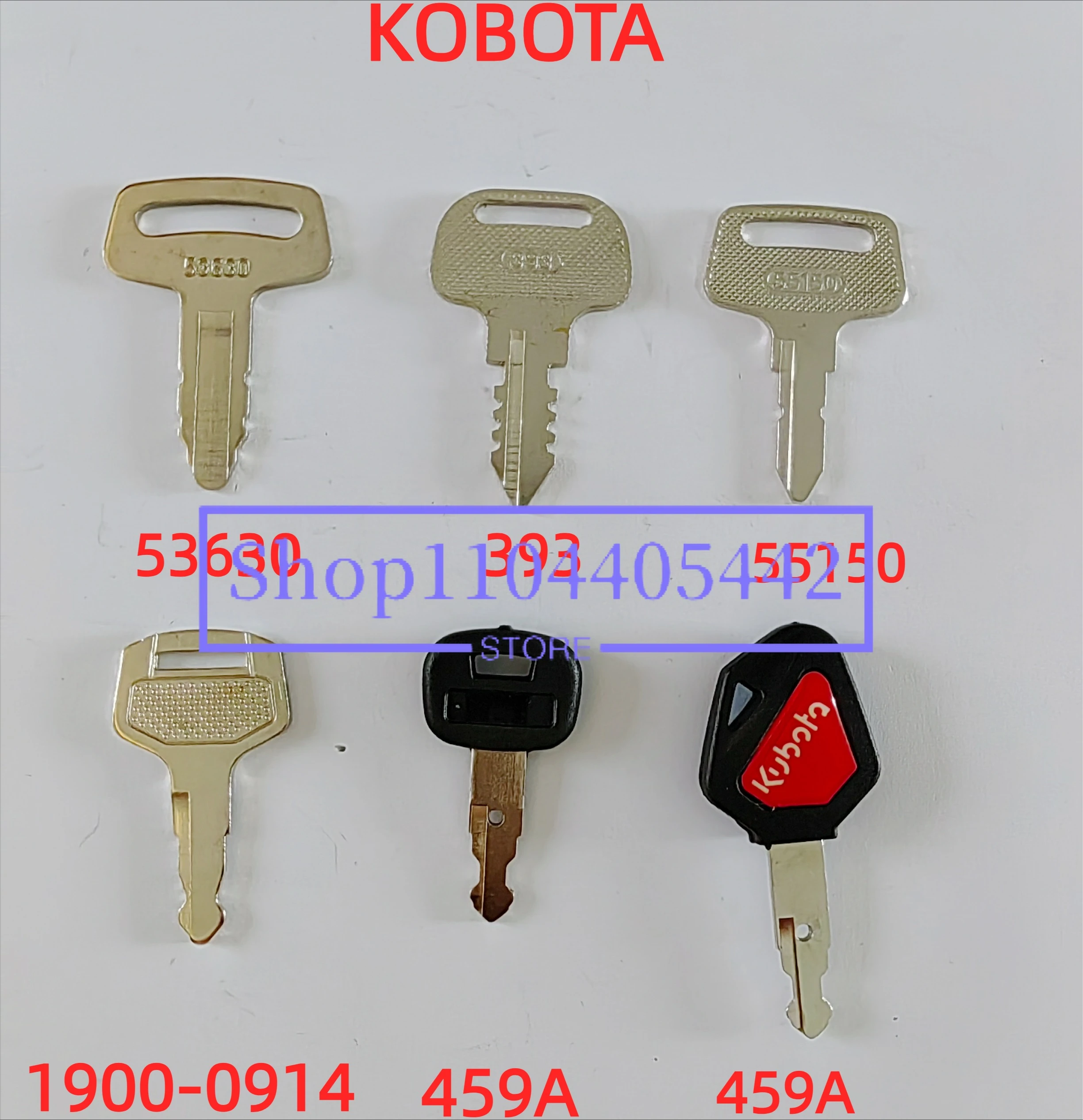 

459A 1900-0914 393 Набор ключей для тяжелого оборудования для экскаватора Kubota 55150 53630