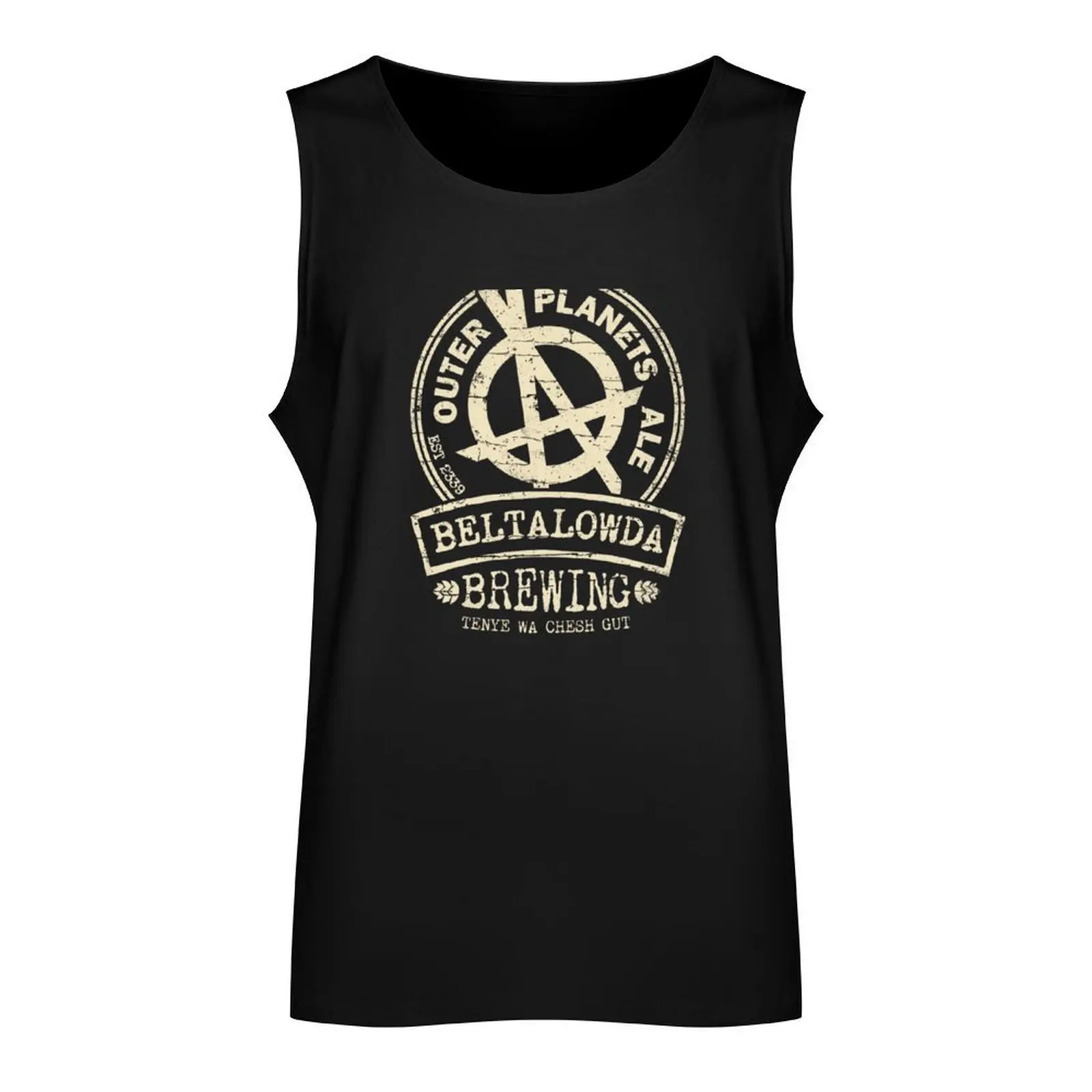 Outer Planet Ale Tank Top t-shirt gym man gym accessories man sleeveless shirt man