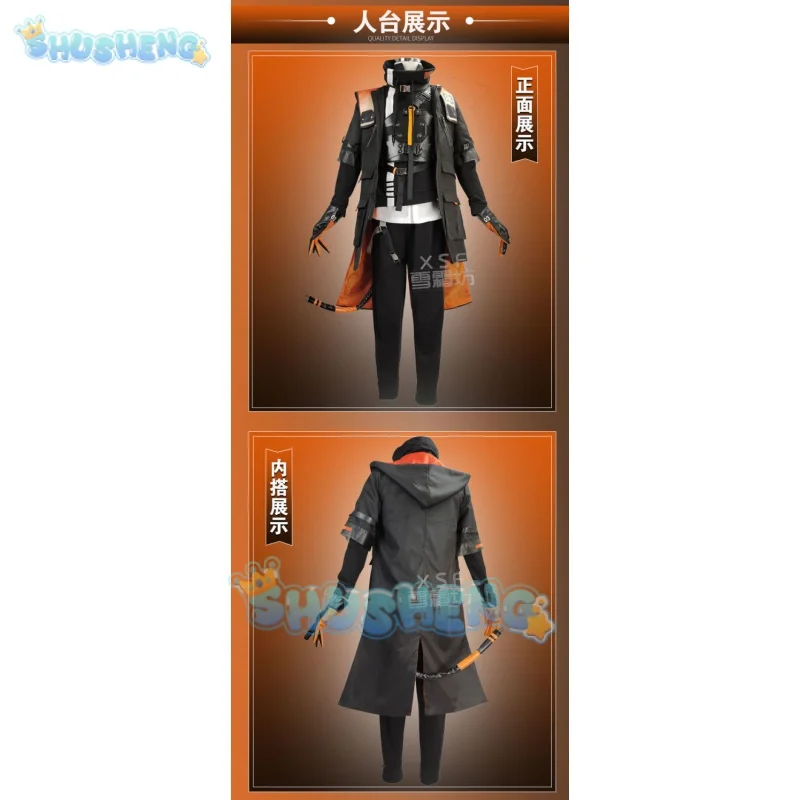 Nocytx Alban Knox Hololive VTuber Cos Anycolor Anime Cosplay Costume for Men Adult