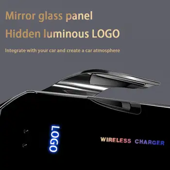 適用於AudiA1 A3 A4L A5 A6L A7 A8L Q3 Q4 Q2L Q5L Q7 Q8的車用手機導航支架底座無線充電器磁吸式 8 最佳銷售 奧迪A5手機支架 - №8