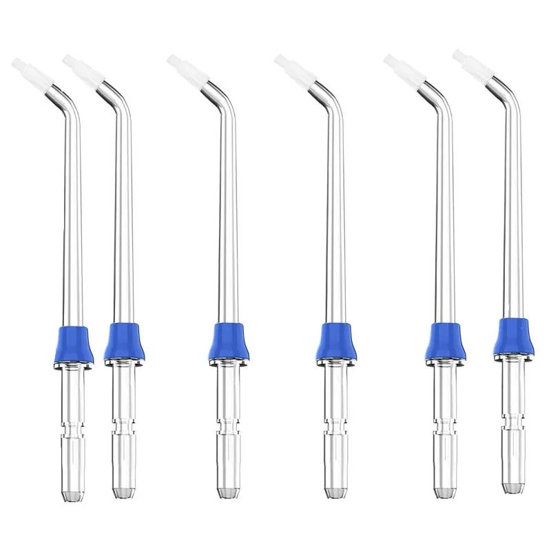 Replacement Tips for Waterpik Water Flosser (6 Orthodontic Tips),Kids WP-260,Aquarius WP-660,Aquarius Professional WP-670,WP-900