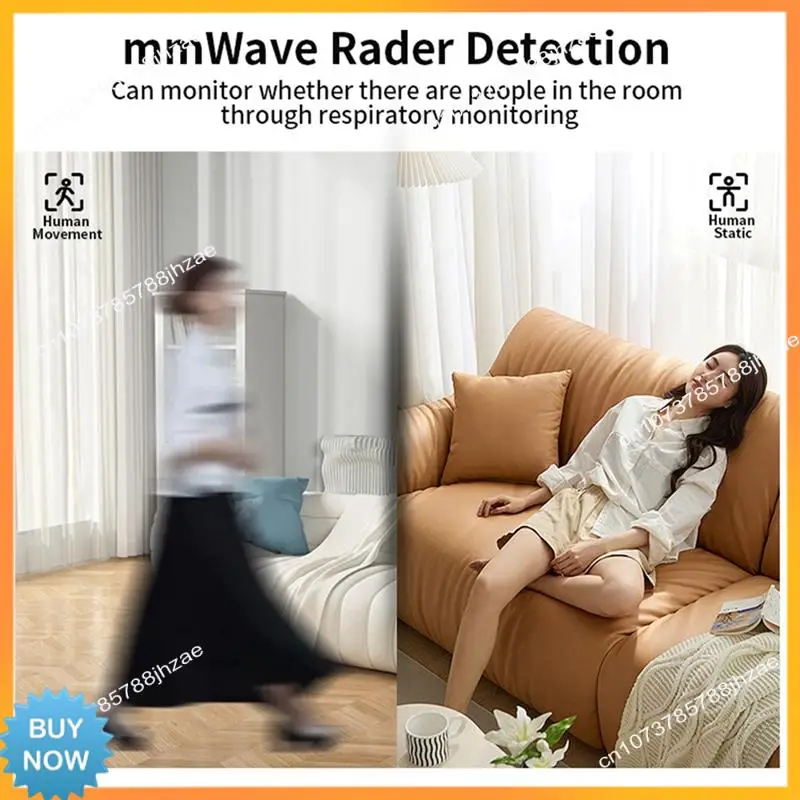 A10R Human Presence Detector Tuya Sensor Home Ultra Low Power Millimeter Wave Radar Breathing Motion Detection Wifi