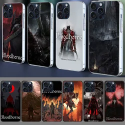 Game Bloodborne Capa Phone Case For Iphone 17 Air 16 Pro Max 15 12 Pro 14 Plus 17E 16E 11 13 Mini Cover Cases Fundas Cell Clear