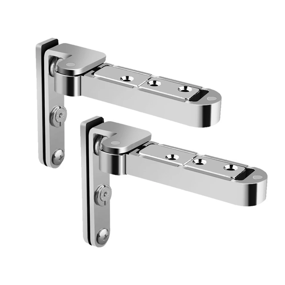 Adjustable Invisible Door Hinge Made of Zinc Alloy Three Dimensional Design for Optimal Door Functionality Supports Up to 70kg