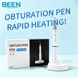 Hot Melt Dental Gum Cutter，Cordless Wireless Gutta Percha Obturation System Endo Heated Pen 2Tips Green White 110V 220V