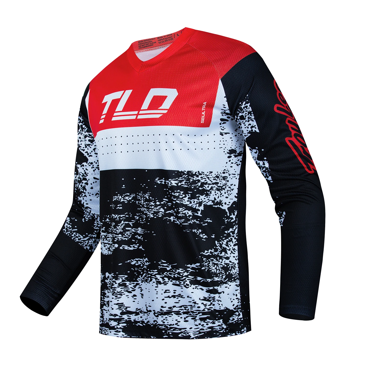 Men\'s  Mtb Downhill jerseys Long Sleeve Motocross Mountain Bike Shirt Quick-drying fabrics Cycling clothing