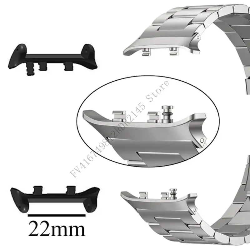 B2EF прочный 22 -мм браслеты разъем Многофункциональный металлический разъем для умных часов