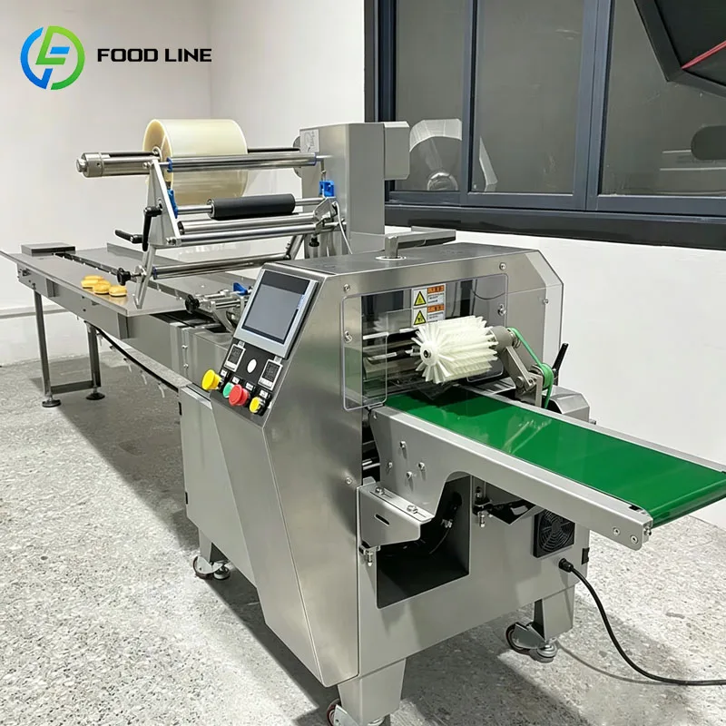 Horizontal Packing Machine Automatic Flow Pack Machine Food Packaging Equipment Customized