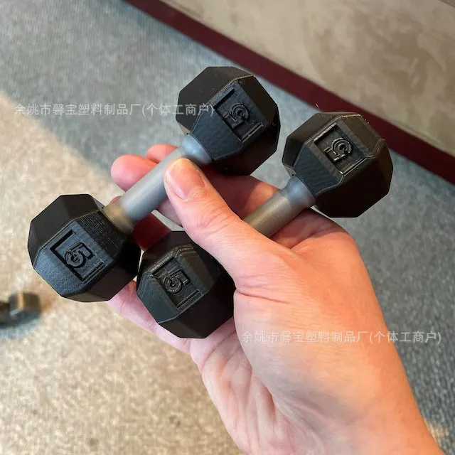 Cross-border new product Baby RATTLE Dumbbell Mini Dumbbell Children's Mini Dumbbell Toy