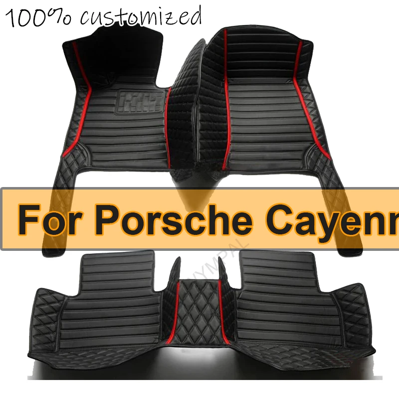 Car floor mats for Porsche for Cayenne(High match)2006 2007 2008 2009 2010 Custom auto foot Pads automobile interior accessories