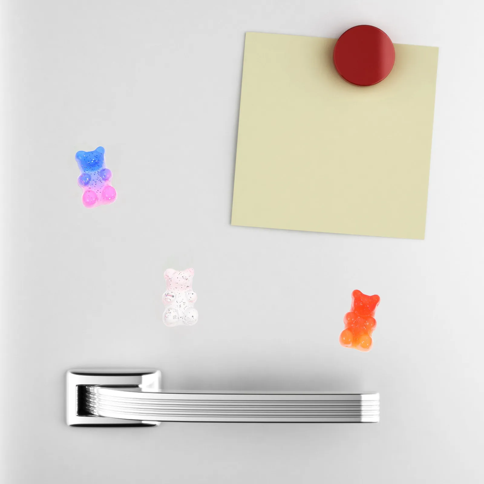 

100Pcs Colorful Resin Bear Shape Charms Candy Phone Case DIY Craft Accessories Phone Case Decorations Craft Charm