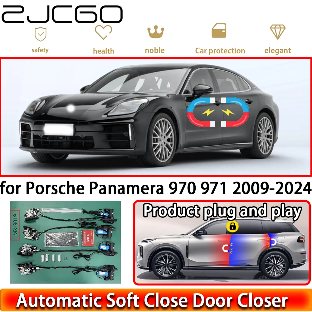 

for Porsche Panamera 970 971 2009-2024 OEM Soft Close Door Kit Power Closing Latch System Auto Pull Door Easy Close Plug & Play