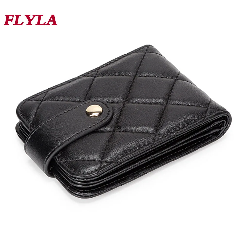 

Sheepskin Wallet Leather Men's and Women's Multi-function Motor Vehicle Driving Card Case ID Holder Coin Purse