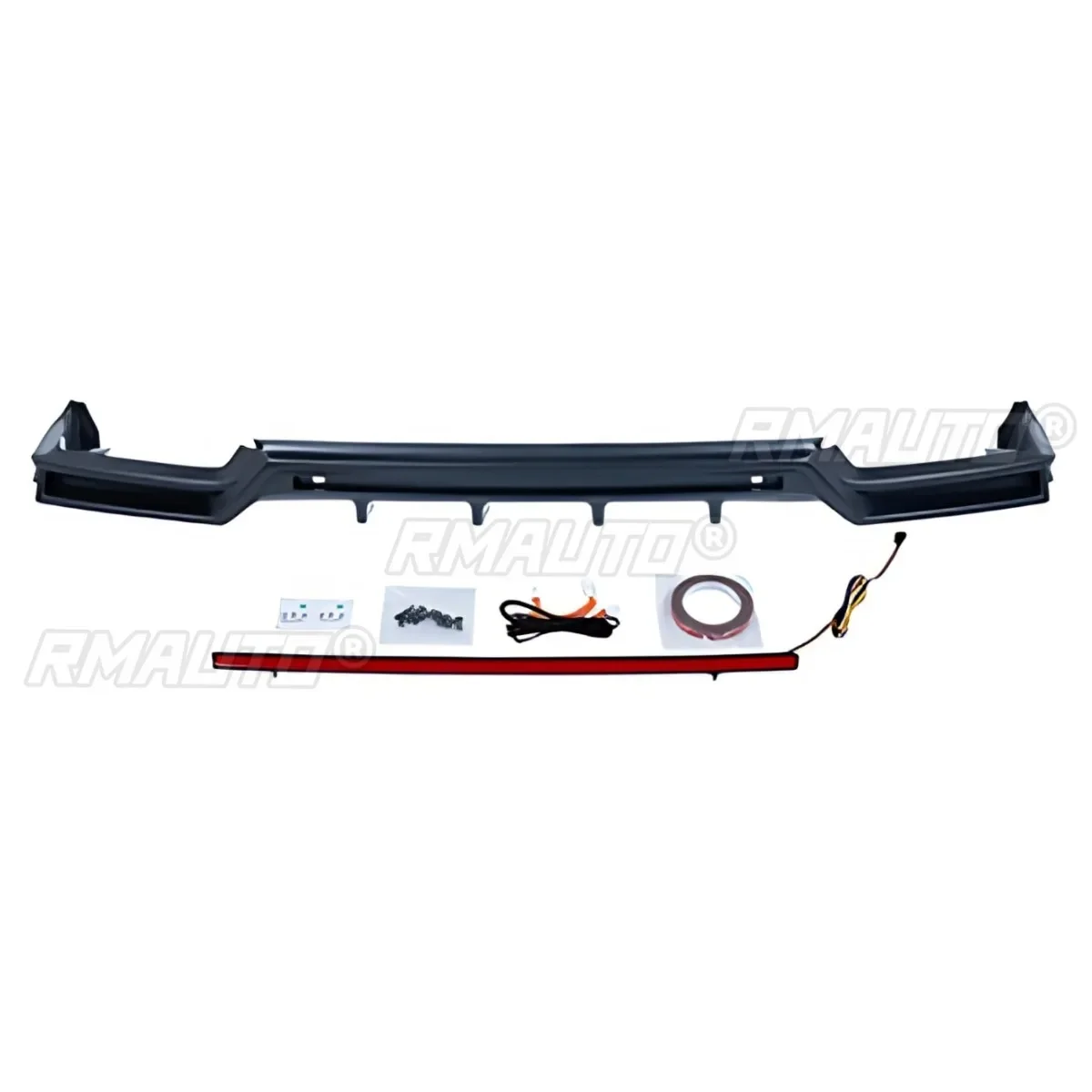 Para Odyssey Body Kit parachoques delantero divisor negro brillante estilo YOFER alerón de parachoques delantero para Honda Odyssey 2022 accesorios de coche