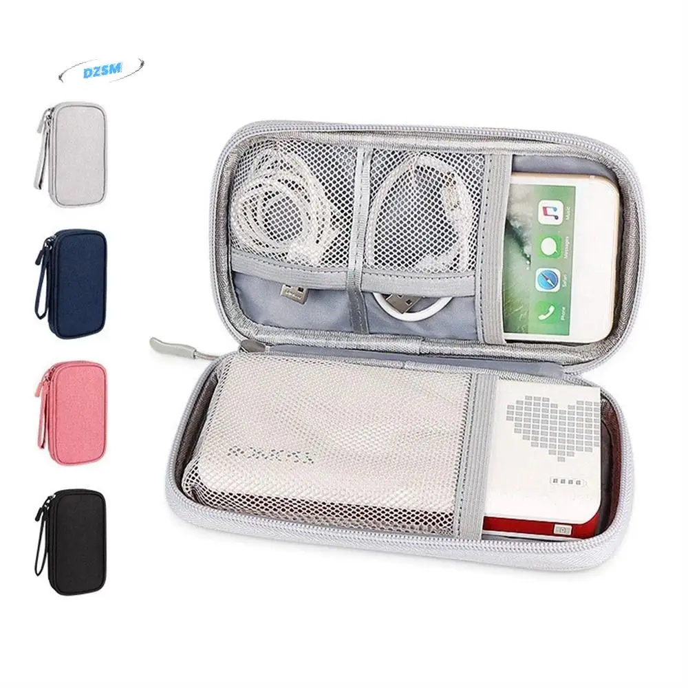 

USB Gadgets Organziers Bag Zipper Bag Headphone Electronic Storage Bag Cable Organizer Bag Cables Wires Bag Data Cable Case