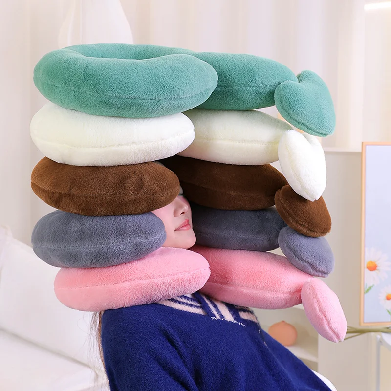 Simulation 60x35cm Stuffed Symbol Love Throw Neck Pillow Super Soft Kawaii Multicolour Funny New Year Gifts Home Office Decor