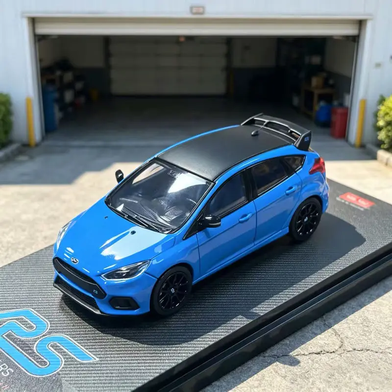1/64 Focus RS MK3 Schrägheck Sportwagen Modell Druckguss Metall Rennfahrzeug Auto Modell Simulation Miniatur Maßstab Kinder Geschenk