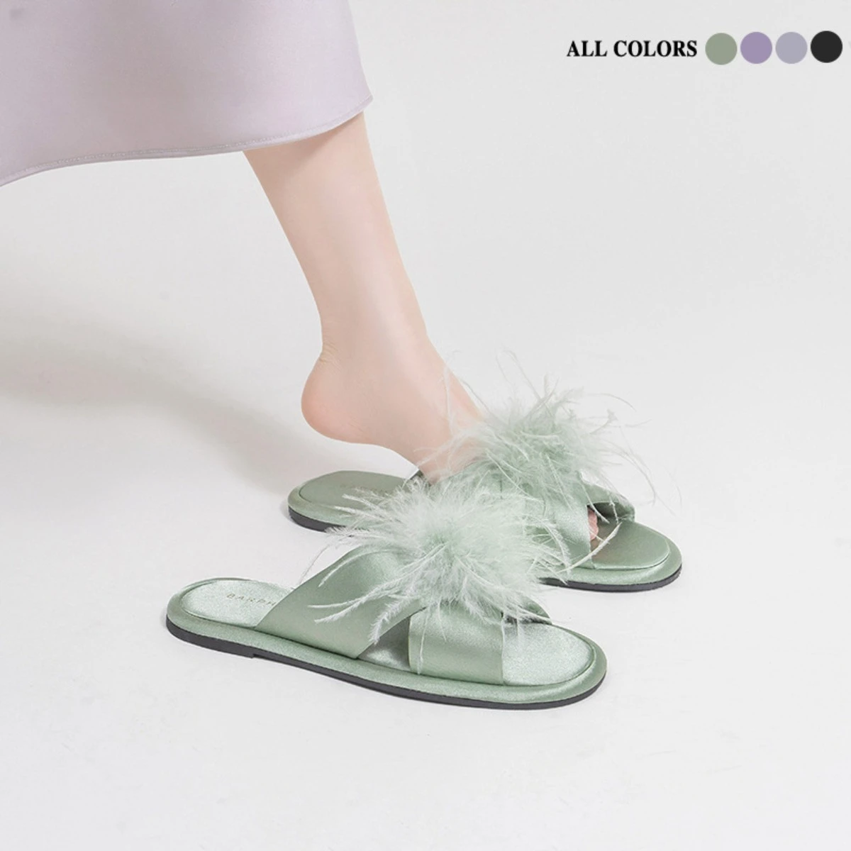 

Тапочки можно носить на улице, новинка лета 2022, нескользящий утренний халат, темпераментные пушистые крутые тапочки, домашние женские тапочки