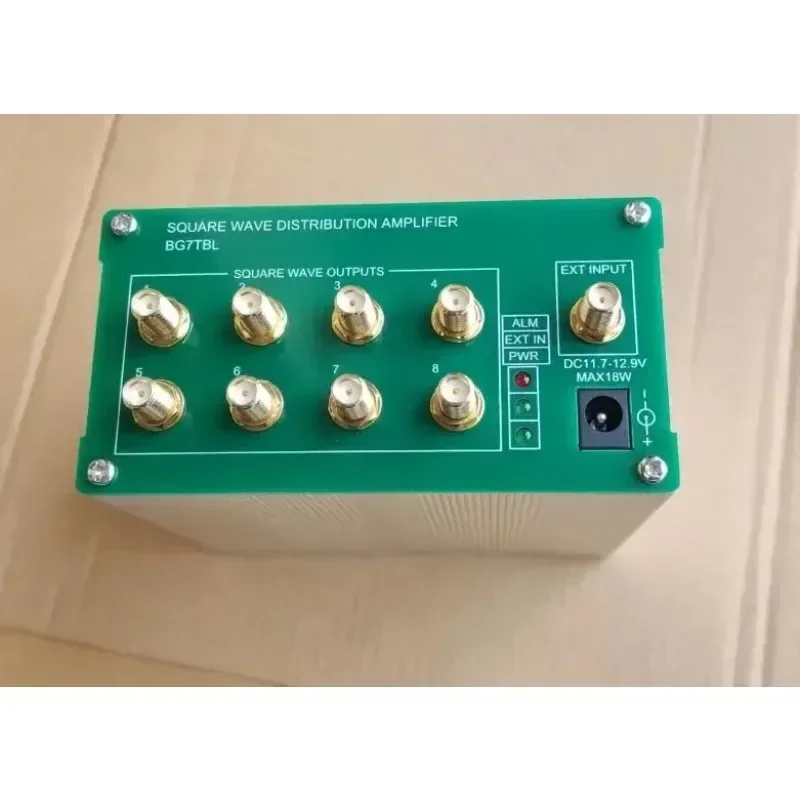 

New in stock Clock Distributor Square Wave Sine Wave Distributor WC Audio Timing 1PPS Seconds Pulse 1Hz-200M.10M