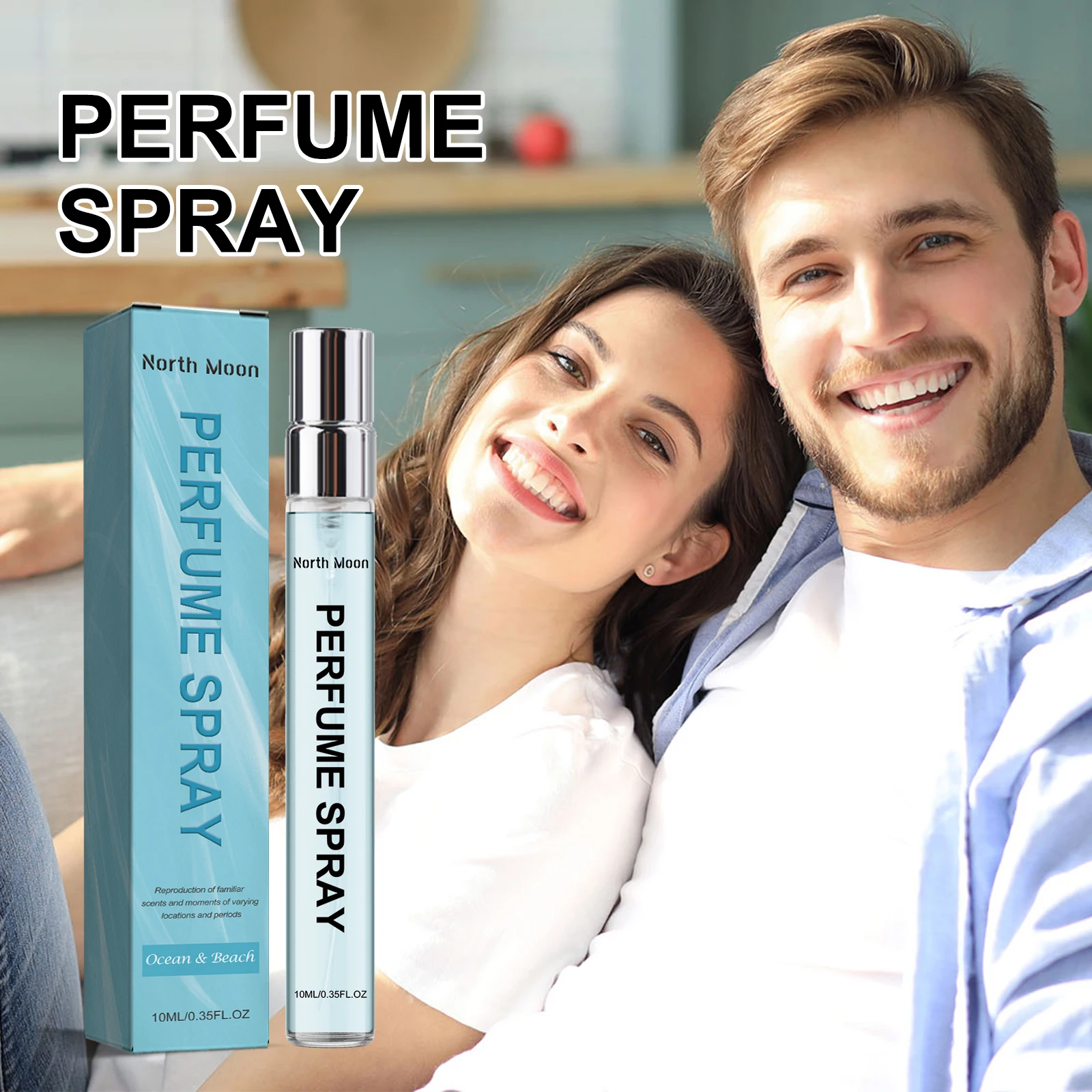 Spray pour hommes, parfum naturel unisexe, rafraîchissant, longue durée, parfum frais, inspiré de l'océan, parfum Portable de Style personnel