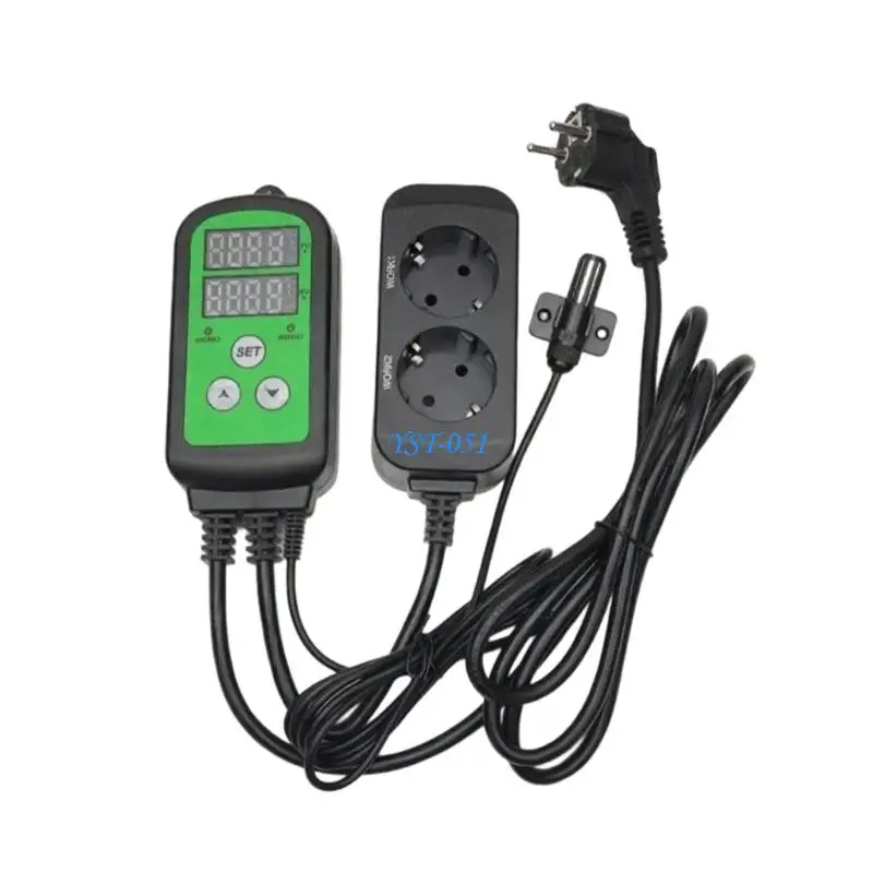 

E15A Energy Efficient Programmable Humidness Controller Intelligent Algorithm Greenhouses Management Mushroom Farming Solution