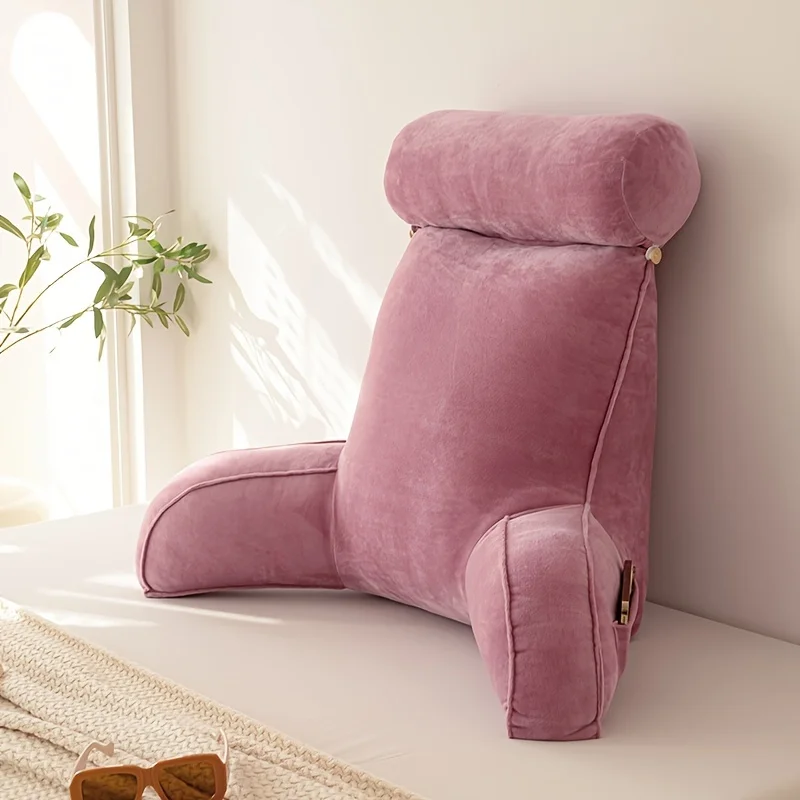 1 Thickened, Multifunctional, Adjustable Lumbar Support Cushion—perfect As A Reading Pillow for The Bed, Living Room, or Bedroom