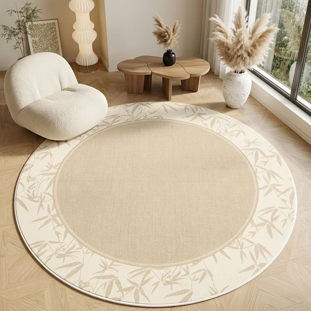 Emerald Smoke Gold Broken Geometric Circular Area Rug Abstract Marble Glitter Gold Chip Round Mat Contemporary Outdoor Floor Rug